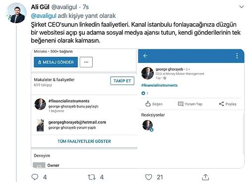Kanal İstanbul'u Finanse Edebileceklerini İddia Eden Finans Şirketi Sosyal Medyanın Gündeminde