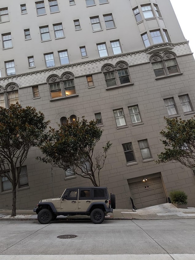 13. San Francisco'nun dik yokuşları