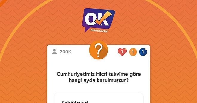 10 VIP Kupon Ödüllü Bu Testi Çözen Oyna Kazan Oyununda Binlerce Lira Kazanır!