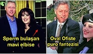 Devlet Başkanı Bill Clinton ile Monica Lewinsky Arasındaki Cinsel İlişki Skandalının Ağızları Açık Bırakan Detayları