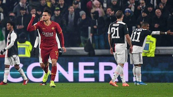 İtalya Kupası çeyrek final turu mücadelesinde Juventus ile Roma karşı karşıya geldi. Juventus, Roma'yı 3-1 yenip turu geçerken Cengiz takımı adına harika bir gole imza attı ama takımının kupadan elenmesine mani olamadı.