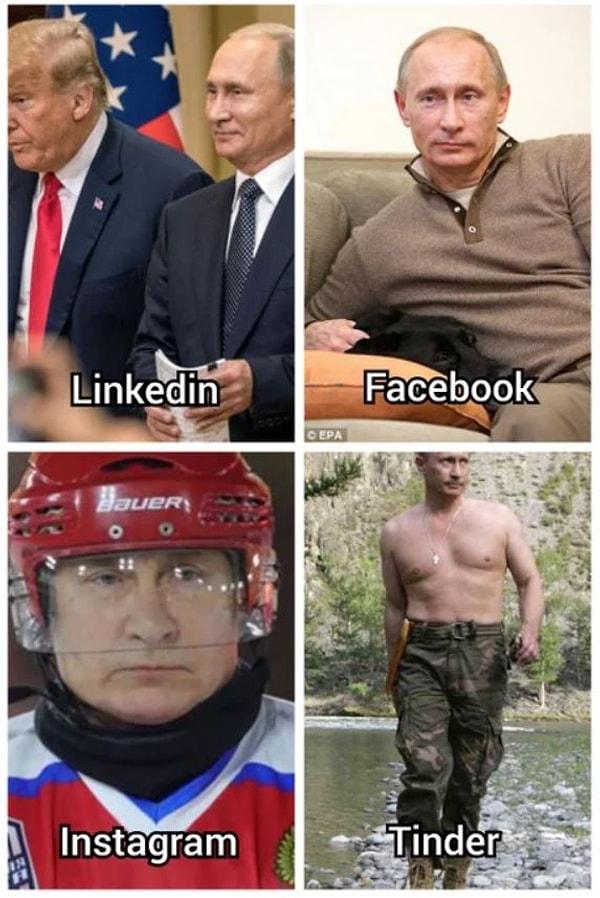 11. Sporcu Putin.