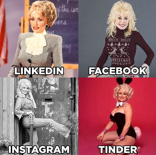 "Dolly Parton Challenge" akımı bu fotoğrafla başladı. :)