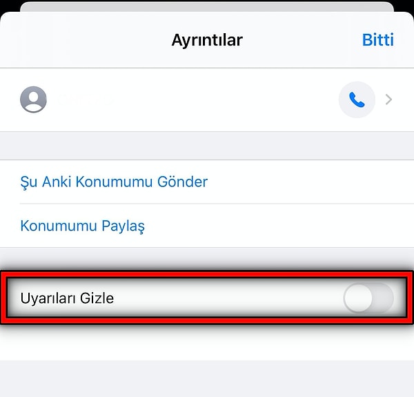 14. Art arda mesaj atan insanlardan ya da aşırı aktif grup mesajlarından bildirim almak istemiyorsanız kolayca kapatabilirsiniz.