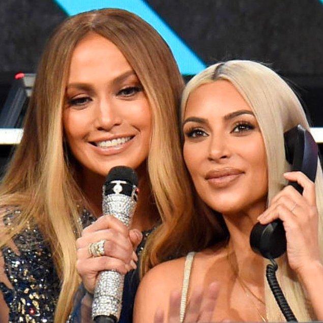 4. Kim Kardashian'ın en büyük idolü Jennifer Lopez dersek, pek şaşırtıcı olmaz sanıyoruz.
