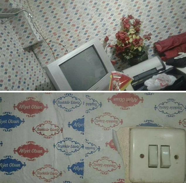 Her yemek sonrası ev dekore ediliyor olmalı.