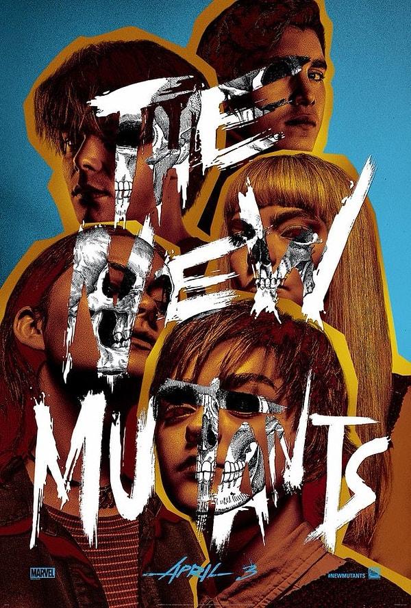 6. The New Mutants'tan etkileyici bir poster paylaşıldı.