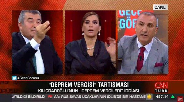 Eski MHP'li, yeni AKP'li Özkan'ın kullandığı ifade sonrası, stüdyo buz kesti
