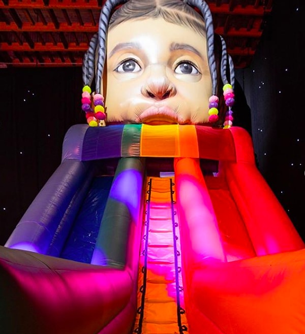 Надеюсь, вы не думали, что горка будет без Сторми 😂