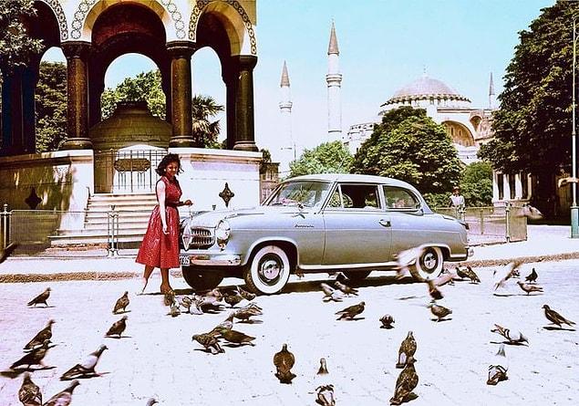 Sultanahmet Meydanı, İstanbul, 1950.