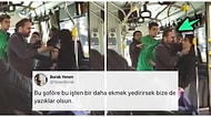 Üstü Başı Kirli Olan Çocuğu Otobüsten Atan ve Karşı Çıkan Yolcunun Gırtlağını Sıkan Maganda Şoföre Gelen Tepkiler