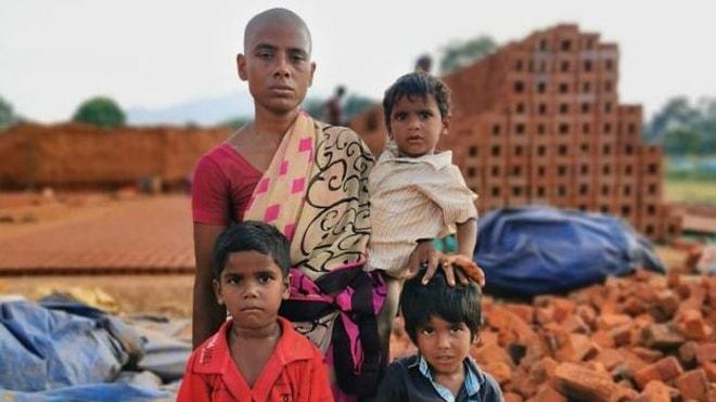 İntihar Düşüncesinden Mucizeye: Hindistan'da Çocuklarını Doyurmak için Saçlarını Satan Anne İçin Yardım Kampanyası
