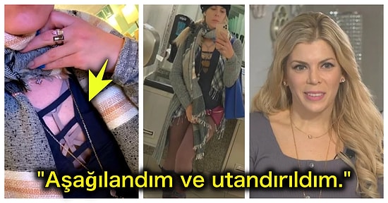 Giydiği Kıyafetin Dekolteli Olduğu Gerekçesiyle Uçuş Görevlisi Tarafından Uyarılan Kadın Yolcu