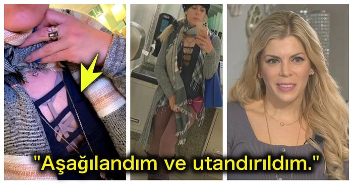 Giydiği Kıyafetin Dekolteli Olduğu Gerekçesiyle Uçuş Görevlisi Tarafından Uyarılan Kadın Yolcu