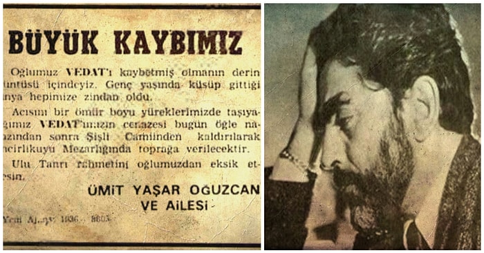 24 Kez İntihar Eden Ümit Yaşar'ı Yaşarken Ölüme Mahkum Eden Oğlu Vedat'ın Akıllara Durgunluk Veren İntiharı