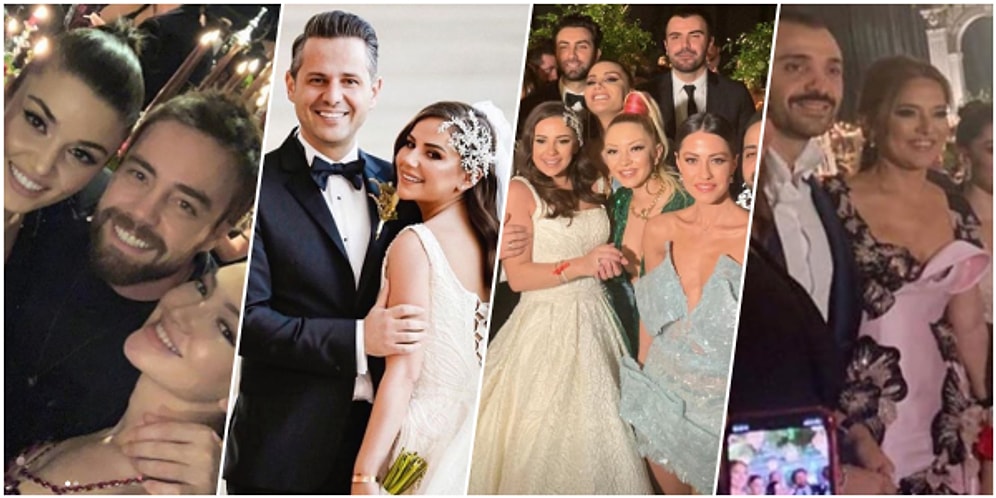Merve Özbey ile Kenan Koçak, Ünlülerin Akın Ettiği Gösterişli ve Eğlenceli Bir Düğünle Dünyaevine Girdi!