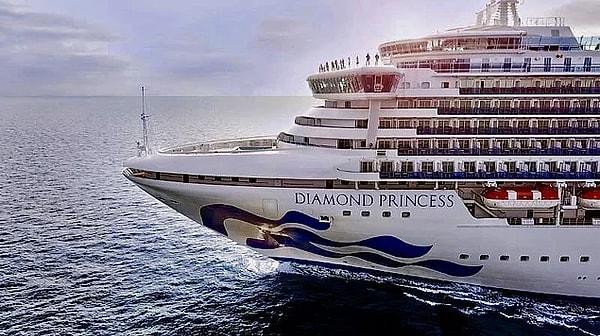 Corona virüs nedeni ile Diamond Princess adlı dev yolcu gemisi, içindeki 2666 yolcu ve 1045 mürettebatla birlikte karantina altına alınmıştı.