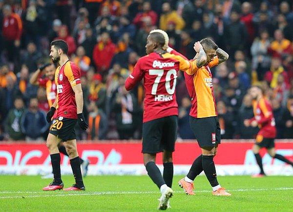 37. dakikada Galatasaray, soldan yapılan ortada Adem Büyük ile golü buldu fakat ofsayt nedeniyle gol geçerli olmadı.