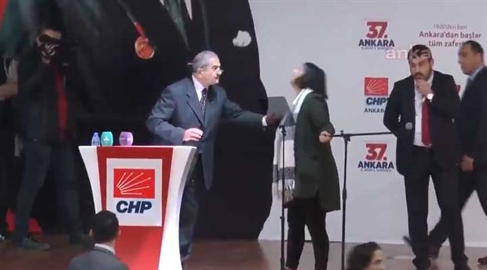 Şişe Fırlatıldı! CHP Ankara Kongresi'nde Delege Tevfik Koçak'ın Cinsiyetçi Sözleri Tepki Çekti