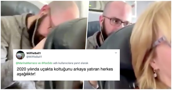 Önündeki Kişi Koltuğunu Arkaya Yaslayınca İki Yolcu Arasında Çıkan Anlaşmazlık Sosyal Medyayı İkiye Böldü