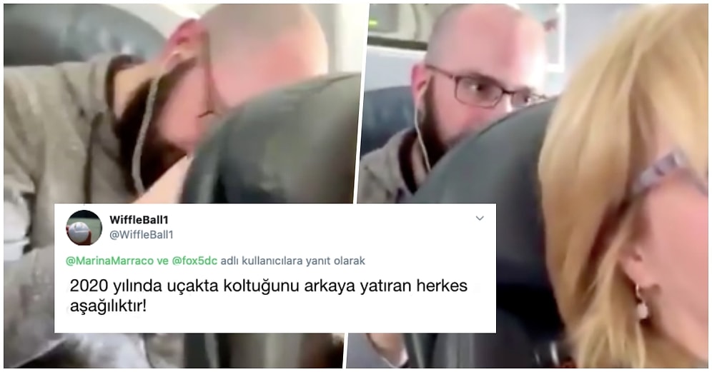 Önündeki Kişi Koltuğunu Arkaya Yaslayınca İki Yolcu Arasında Çıkan Anlaşmazlık Sosyal Medyayı İkiye Böldü