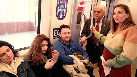 Ankara Büyükşehir Belediyesi'nden 'Metroda Nezaket Kuralları' Videosu!