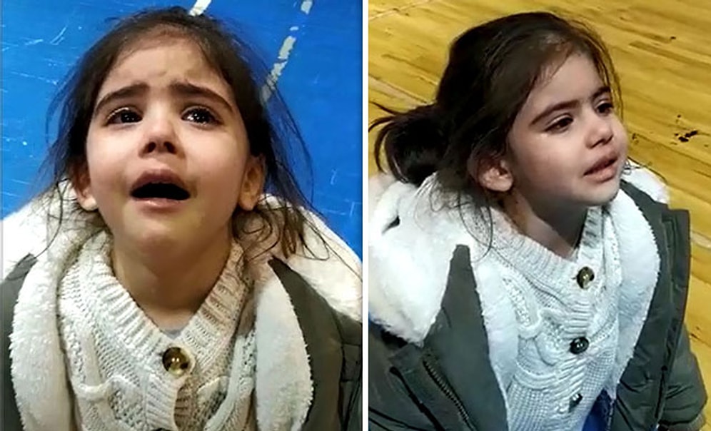 Atatürk Posterinin Önünde 'Atatürk, Ne Olur Buraya Gel' Diye Ağlayan Ufaklık!