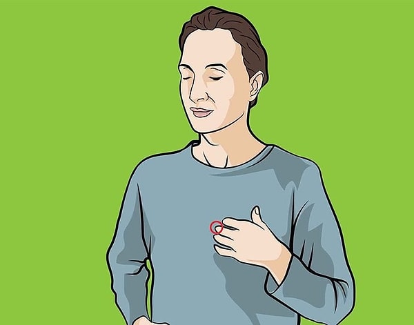 6. Точка на груди