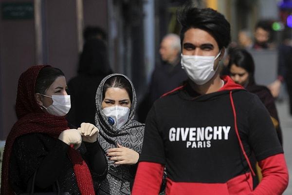 1. Özellikle Tahran'da insanlar maskesiz sokağa çıkamıyorlar.