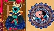 Osmanlı'da Bir Kurabiye Canavarı! Minyatür Sanatını Hollywood'a Taşıyan Murat Palta'nın Yaratıcılık Kokan Çizimleri