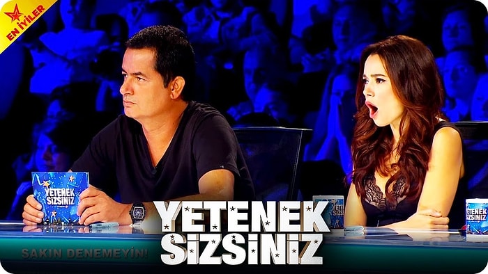 Yetenek Sizsiniz'de İlginç Guinnes Rekoru Denemesi: Tek Bir Hamleyle En Çok Buz Bloğu Kırma!