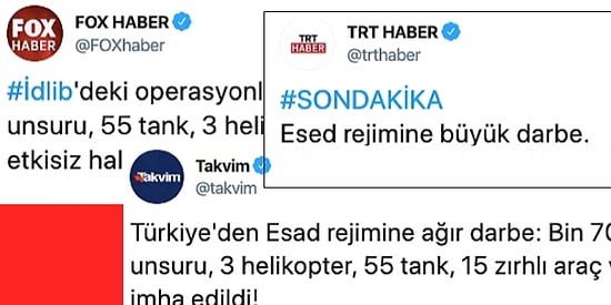 Medya Kuruluşları Tarafından Aynı Anda Atılan Suriye Manşeti Kafaları Karıştırdı