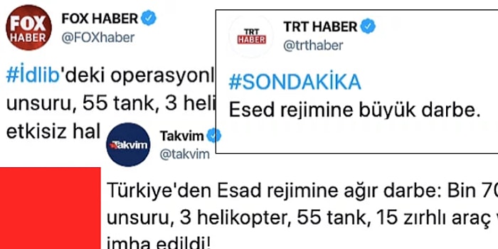 Medya Kuruluşları Tarafından Aynı Anda Atılan Suriye Manşeti Kafaları Karıştırdı