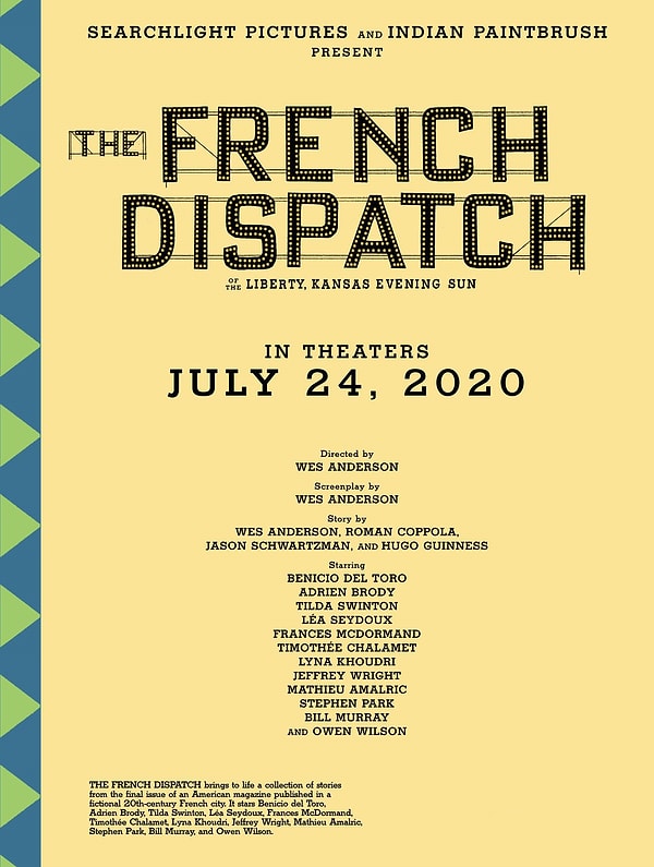 23. The French Dispatch