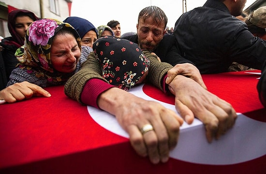 Bu Acının Tarifi Yok: Türkiye İdlib Şehitlerini Uğurluyor