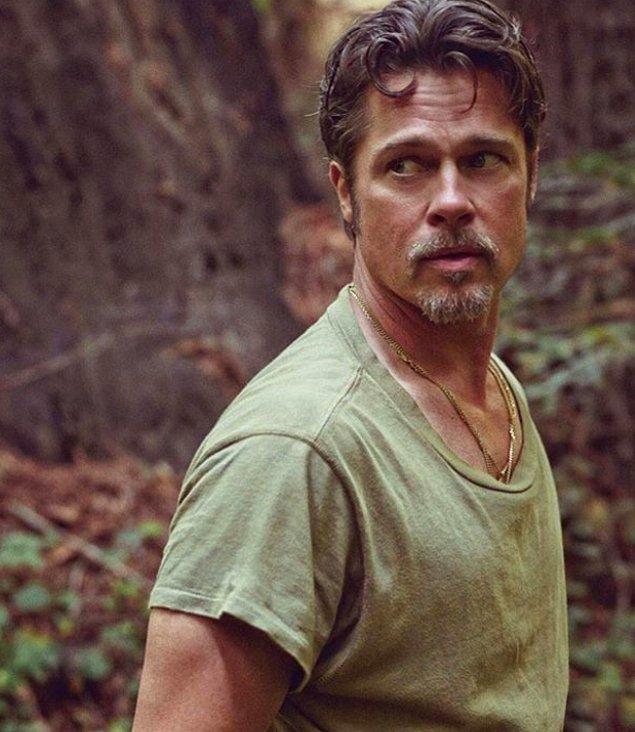 14. Brad Pitt setteyken karakteriyle benzerlik gösteren bir biçimde tendonunu koparmıştır.