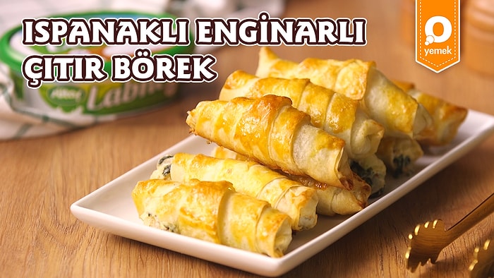 Enginar ve Ispanak İkilisinin En Çıtır Hali: Ispanaklı Enginarlı Çıtır Börek Nasıl Yapılır?