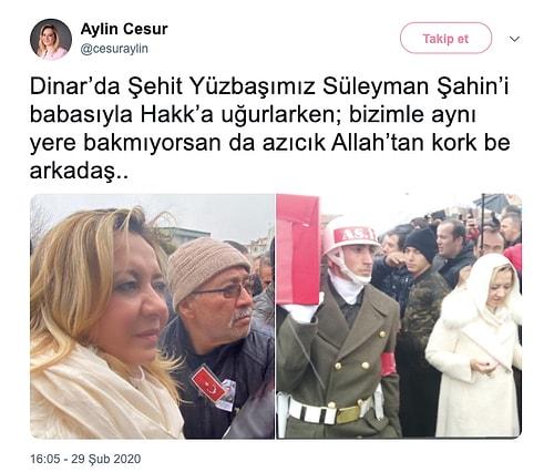 İYİ Parti Milletvekilinin, Şehidin Cenaze Namazı Kılınırken Ön Safa Geçmesine Tepki Yağdı: #FotoğrafınBatsın
