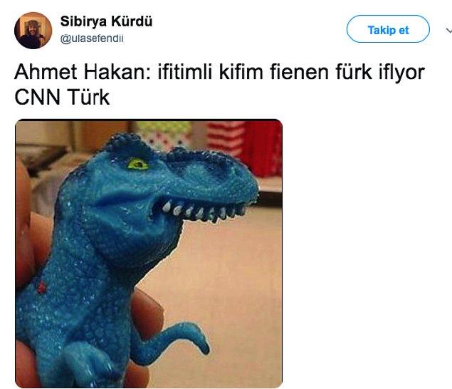 Ahmet Hakan'ın "Eğitimli kesim CNN Türk'ü izliyor" açıklamasından sonra sosyal medyada yorumlar yapıldı ve CNN Türk gündem oldu.