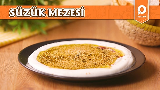 Tarhun Otu ve Zeytinyağının buluştuğu Nefis Meze: Süzük! Süzük Mezesi Nasıl Yapılır?