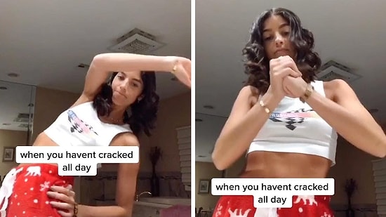 Kendini Kütür Kütür Kütürdeten Kadının Can Sıkıcı Videosu!