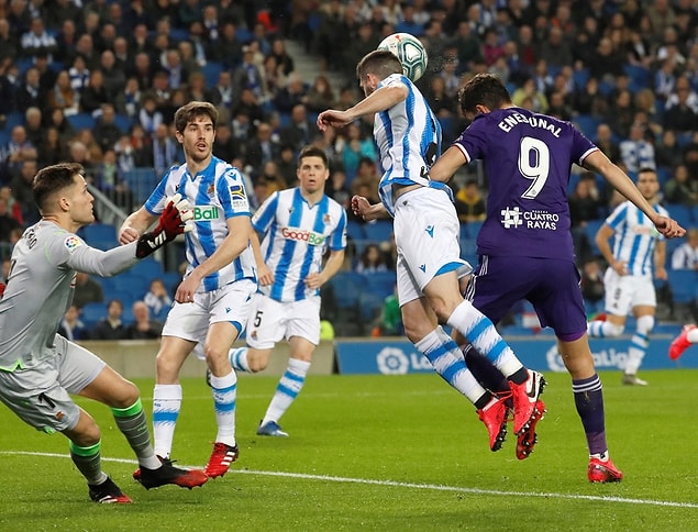 La Liga'nın 26. haftasında Real Valladolid, deplasmanda Real Sociedad'a 1-0 kaybederken, Enes Ünal maçta 90 dakika forma giydi.