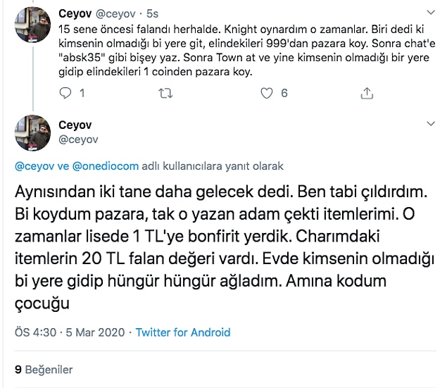 1. Ardından gelen cevaplar ise hepimizi eğlendirdi 😅