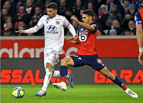 Lille, sahasında Lyon'u 1-0 yenerken Zeki Çelik maçta 90 dakika başarıyla görev yaptı.