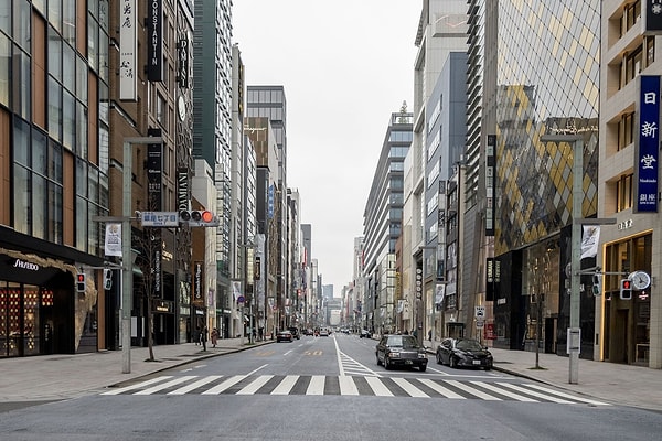 Токийский торговый район Гиндза