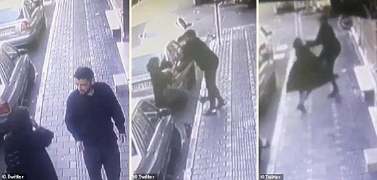 Başörtüsünü 'Düzgün' Takmadığı İçin Gündüz Vakti Bir Kadına Saldırdı!