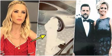 Ece Erken, Gece Yarısı Gizlice Evli Sevgilisi Şafak Mahmutyazıcıoğlu'nun ve Eşinin Arabasının Aynalarını Kırarken Yakalandı