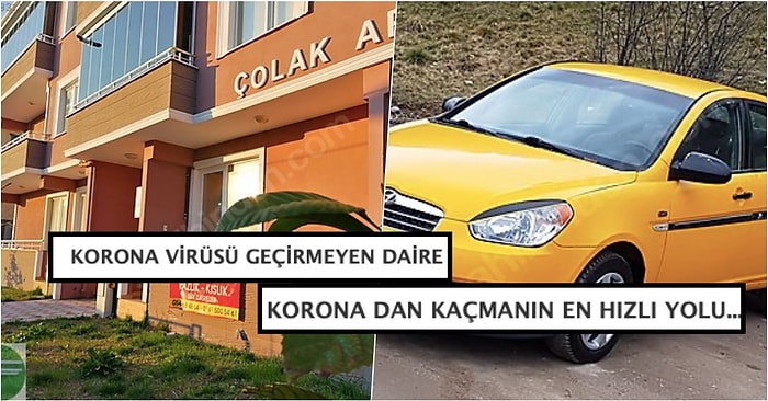 Koronavirüs Krizini Fırsata Çevirmeye Çalışan Yurdum İnsanının Ticari Zekasını Konuşturduğu 16 Komik İlan