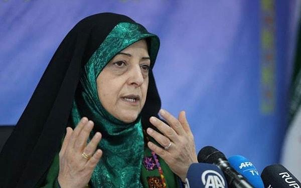 7. Masume İbtikar - İran Cumhurbaşkanı Yardımcısı