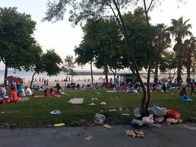 "İnsanlar sahilde mangal yapmak istiyor"